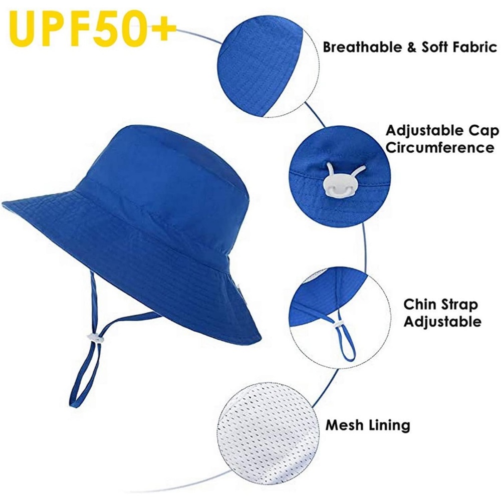 Baby Sun Hat Beach Bucket hat for Girls and Toddlers